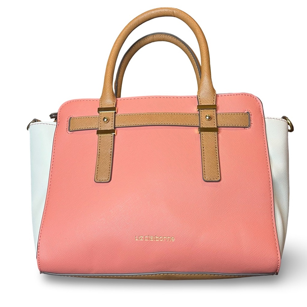 Liz Claiborne Mini Tuxedo Tote Bag